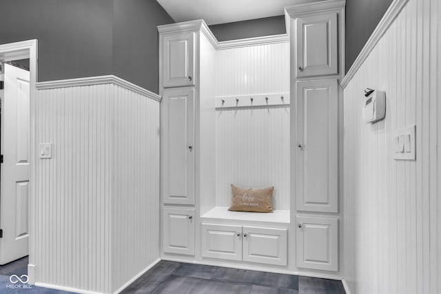 11354 Redwing Ct, Fishers, IN 46037 - mudroom featuring dark wood finished floors