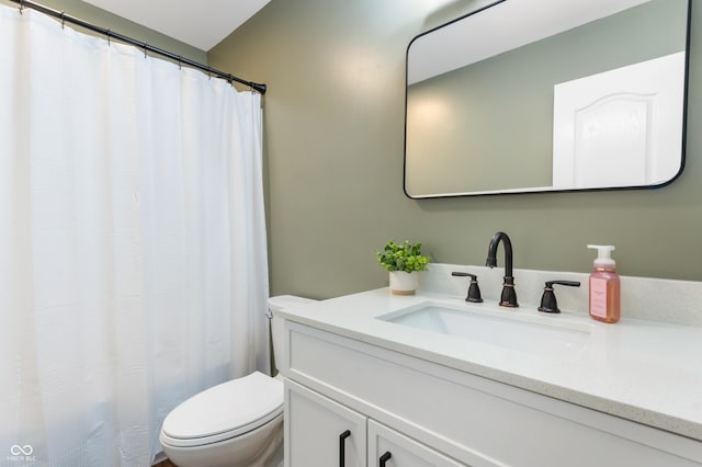 7045 W 100 N, Greenfield, IN 46140 - bathroom with vanity and a shower with shower curtain