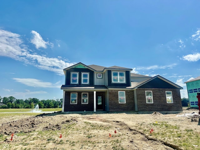 7845 Magnolia St, New Palestine, IN 46163 - view of front facade with brick siding