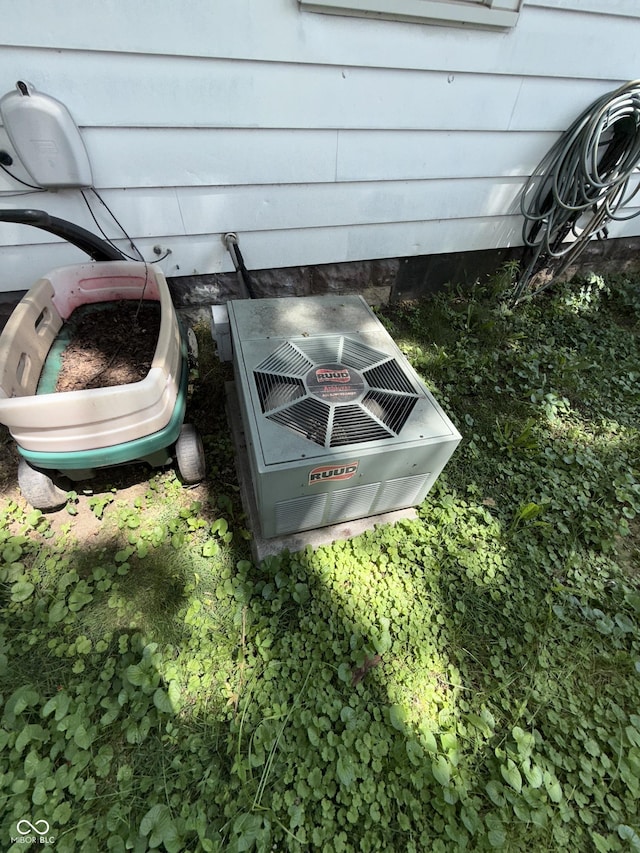 3209 Forest Ter, Anderson, IN 46013 - exterior view of a central AC unit