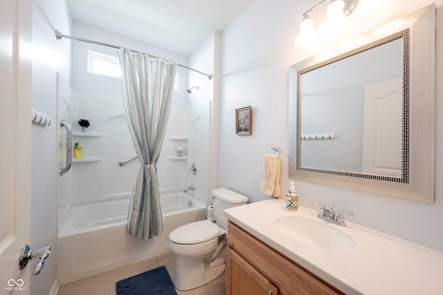 12985 Merlot Ln, Fishers, IN 46037 - full bathroom featuring shower / tub combo and vanity