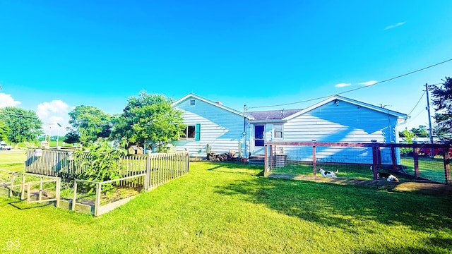 5964 E 250 N, Greenfield, IN 46140 - view of yard with a garden