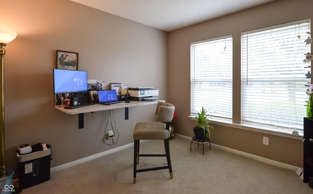 14521 Stewart Cir, Fishers, IN 46038 - office space featuring baseboards and light colored carpet