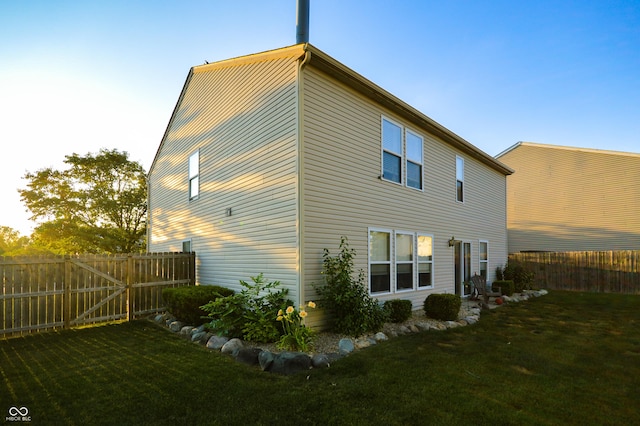 14521 Stewart Cir, Fishers, IN 46038 - view of property exterior featuring a fenced backyard