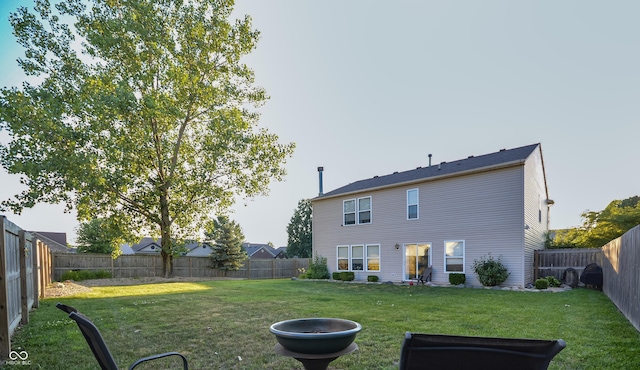 14521 Stewart Cir, Fishers, IN 46038 - back of house featuring a fenced backyard
