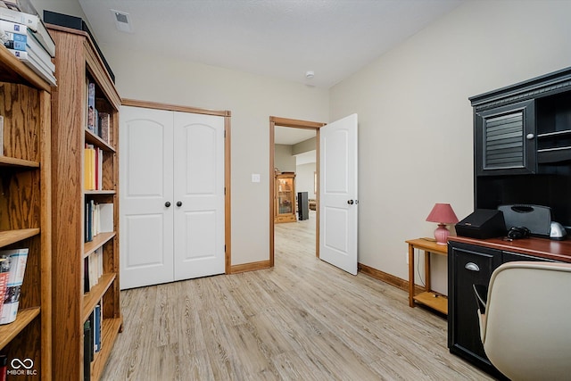 7178 Lockford Walk N, Avon, IN 46123 - office featuring light wood-style flooring and baseboards
