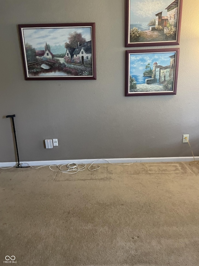 5333 Thornridge Pl, Indianapolis, IN 46237 - carpeted empty room featuring baseboards