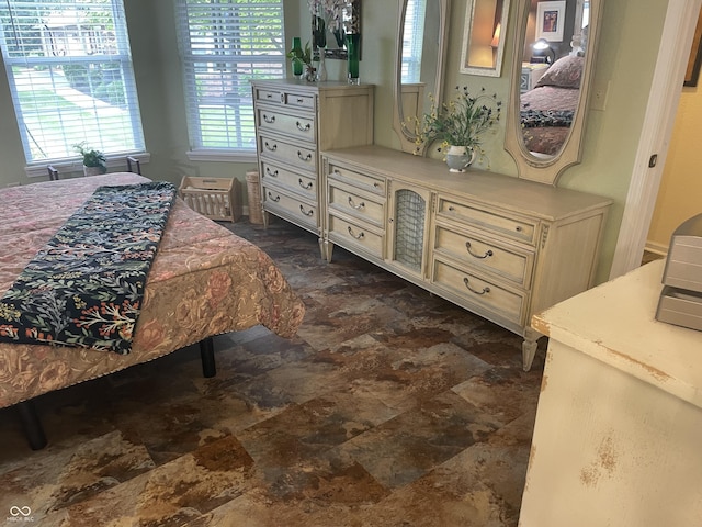 5333 Thornridge Pl, Indianapolis, IN 46237 - bedroom with stone finish floors