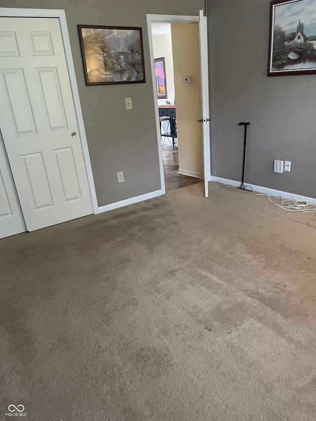 5333 Thornridge Pl, Indianapolis, IN 46237 - unfurnished bedroom featuring carpet flooring and baseboards