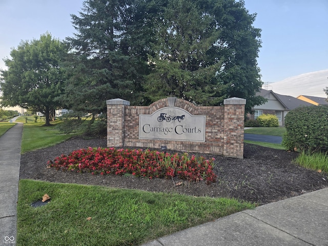 5333 Thornridge Pl, Indianapolis, IN 46237 - view of community / neighborhood sign