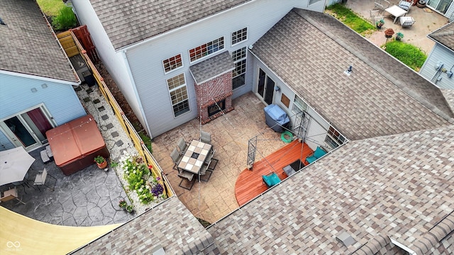 4219 Trilithon Ct, West Lafayette, IN 47906 - view from above of property