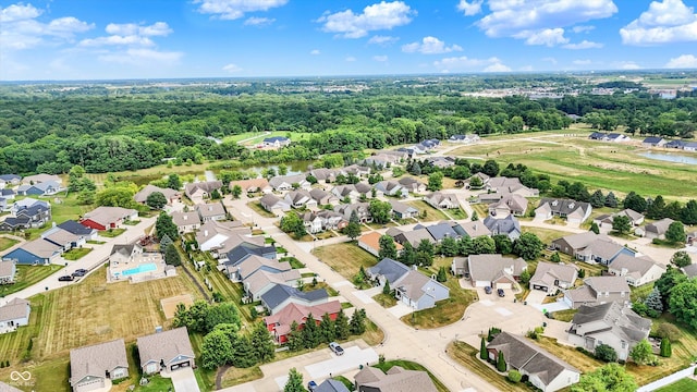4219 Trilithon Ct, West Lafayette, IN 47906 - aerial overview of property's location with nearby suburban area and a large body of water