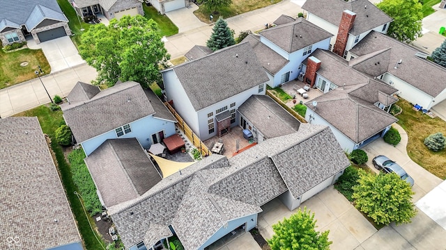 4219 Trilithon Ct, West Lafayette, IN 47906 - aerial view of residential area