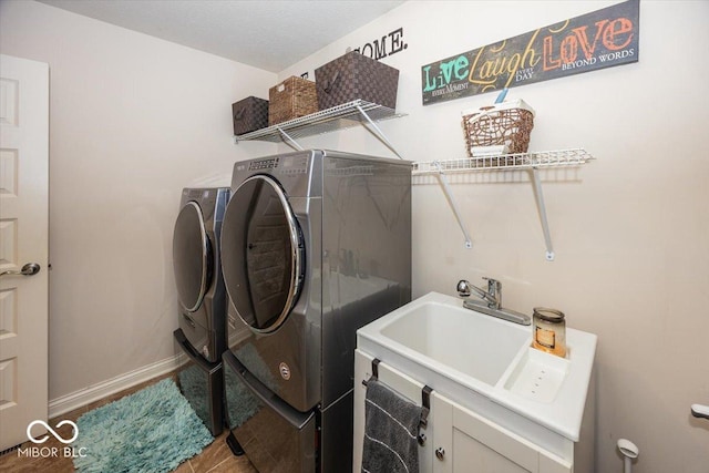 15540 Provincial Ln, Fishers, IN 46040 - washroom with separate washer and dryer