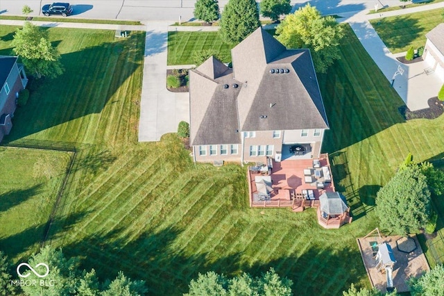 15540 Provincial Ln, Fishers, IN 46040 - view from above of property