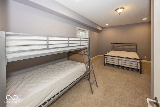 15540 Provincial Ln, Fishers, IN 46040 - carpeted bedroom featuring baseboards and recessed lighting
