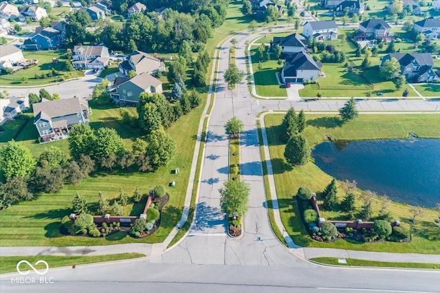 15540 Provincial Ln, Fishers, IN 46040 - aerial perspective of suburban area with a nearby body of water