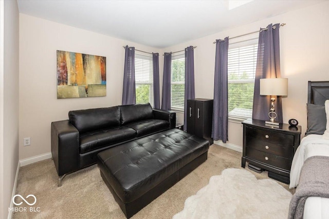 15540 Provincial Ln, Fishers, IN 46040 - living area with light carpet and baseboards