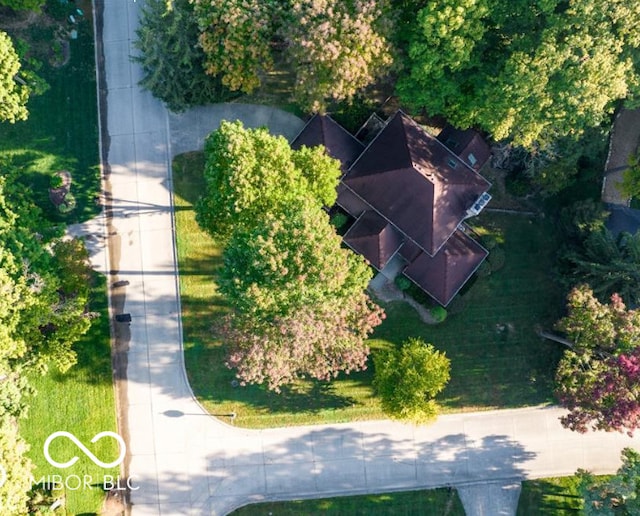 8413 Catamaran Dr, Indianapolis, IN 46236 - bird's eye view