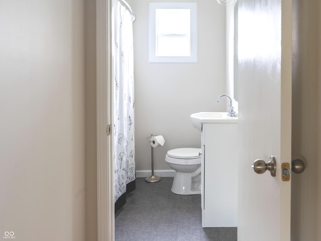 945 E Worthsville Rd, Greenwood, IN 46143 - full bath featuring vanity and curtained shower