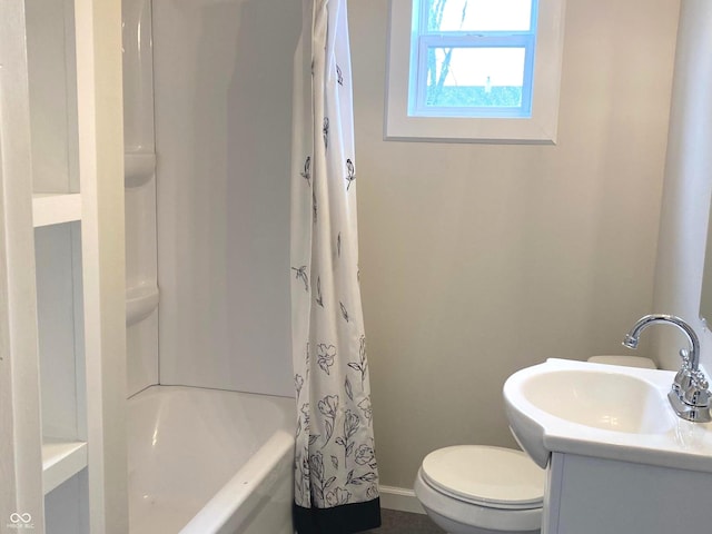 945 E Worthsville Rd, Greenwood, IN 46143 - bathroom with vanity and shower / bathtub combination with curtain
