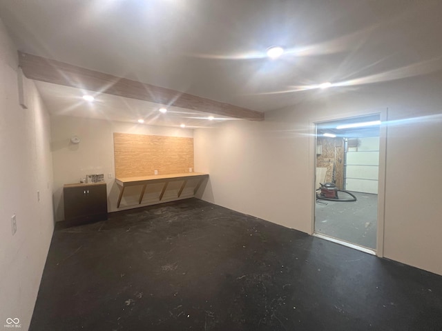 945 E Worthsville Rd, Greenwood, IN 46143 - view of finished basement