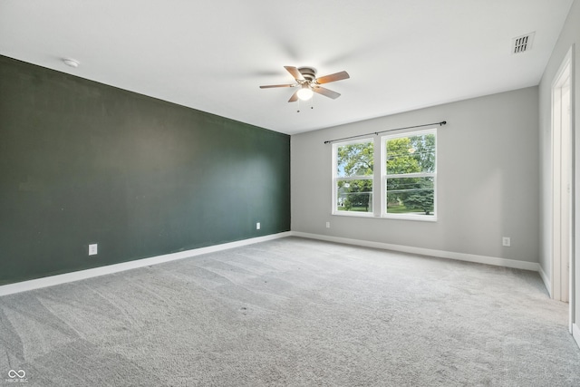 7225 Lockford S, Avon, IN 46123 - carpeted empty room featuring a ceiling fan and a smoke detector