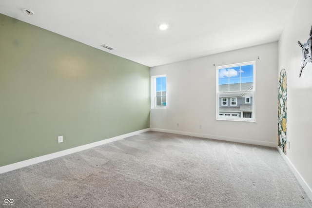 7225 Lockford S, Avon, IN 46123 - spare room with carpet and recessed lighting