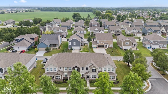 7265 Governors Row, Avon, IN 46123 - aerial perspective of suburban area
