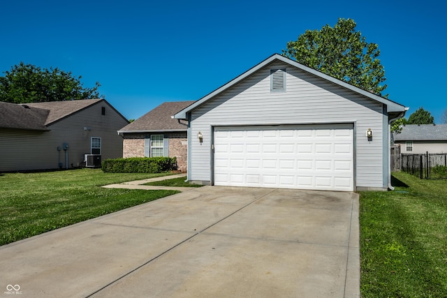 12956 Shandon Ln, Fishers, IN 46038 - ranch-style house with a garage