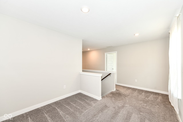 2234 S Bingham Pl, New Palestine, IN 46163 - unfurnished room with carpet flooring and recessed lighting