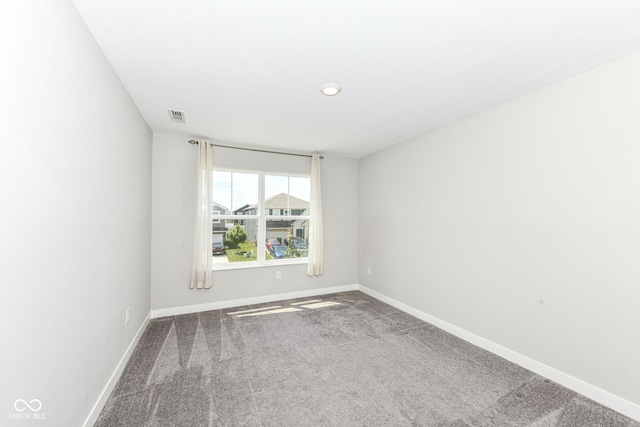 2234 S Bingham Pl, New Palestine, IN 46163 - carpeted empty room with baseboards and recessed lighting
