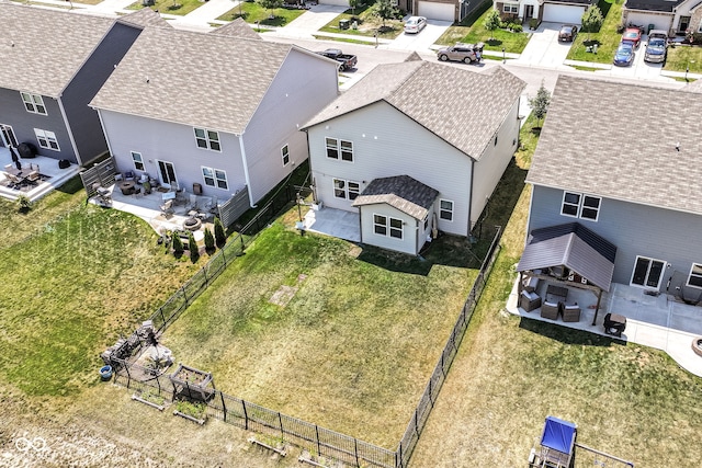 2234 S Bingham Pl, New Palestine, IN 46163 - aerial view of residential area