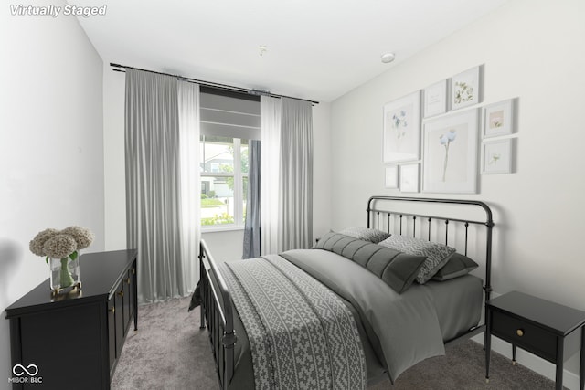 2234 S Bingham Pl, New Palestine, IN 46163 - bedroom with light colored carpet
