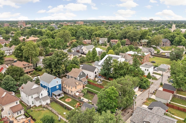 2539 Broadway St, Indianapolis, IN 46205 - aerial perspective of suburban area
