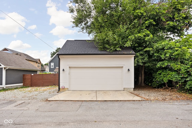 2539 Broadway St, Indianapolis, IN 46205 - view of garage