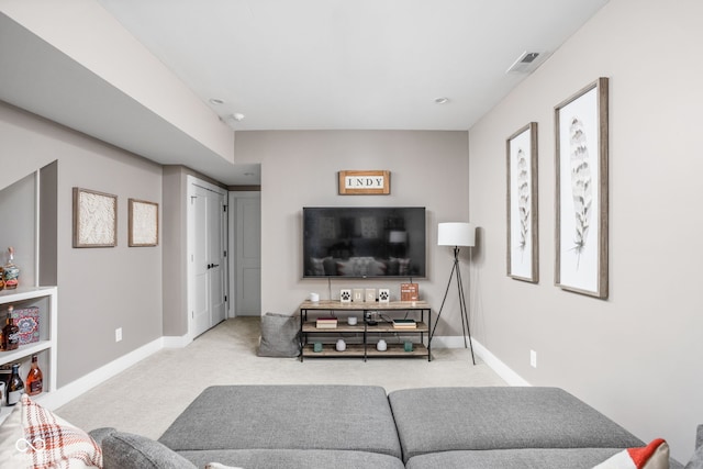 2539 Broadway St, Indianapolis, IN 46205 - living room with carpet floors and baseboards