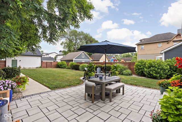 2539 Broadway St, Indianapolis, IN 46205 - view of patio / terrace with outdoor dining area