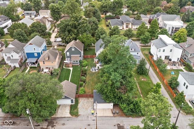 2539 Broadway St, Indianapolis, IN 46205 - aerial perspective of suburban area