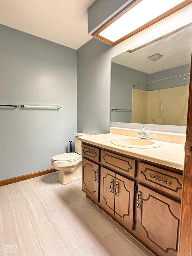 5720 Bayside Dr, Fort Wayne, IN 46815 - bathroom featuring vanity and a shower