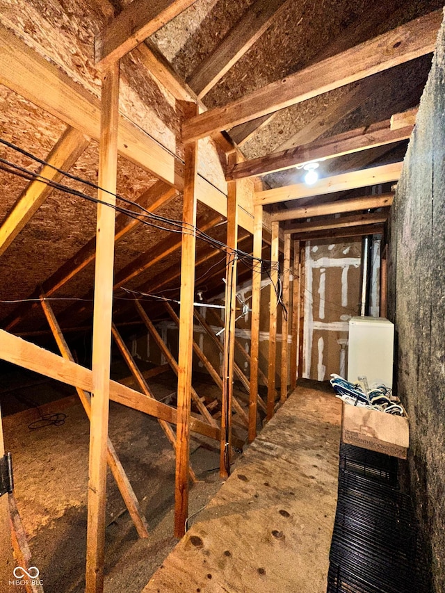 5720 Bayside Dr, Fort Wayne, IN 46815 - view of unfinished attic