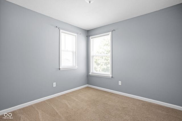 3827 Dusty Sands Rd, Whitestown, IN 46075 - carpeted empty room featuring baseboards