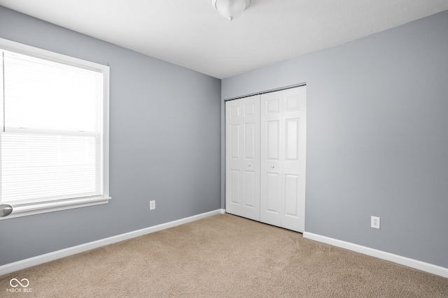 3827 Dusty Sands Rd, Whitestown, IN 46075 - unfurnished bedroom featuring carpet floors and a closet