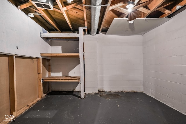 1701 N Gladstone Ave, Indianapolis, IN 46218 - view of unfinished basement