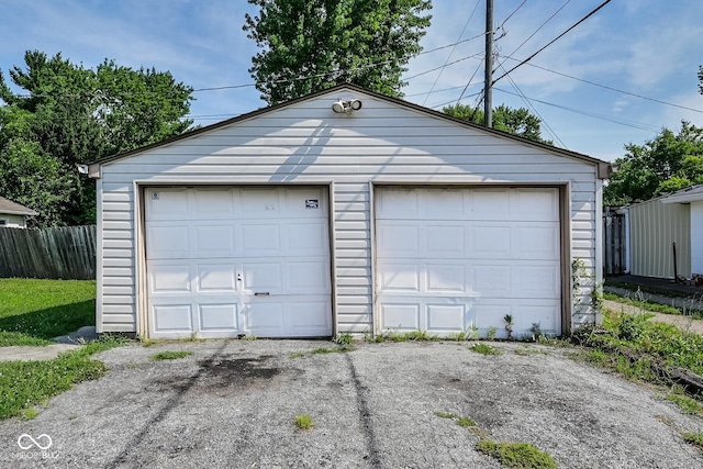 1701 N Gladstone Ave, Indianapolis, IN 46218 - view of detached garage