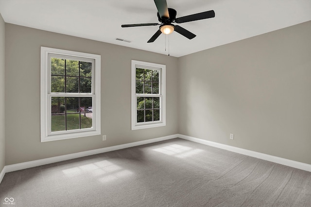 7131 Nile Ridge Ct, Indianapolis, IN 46236 - unfurnished room featuring carpet and ceiling fan