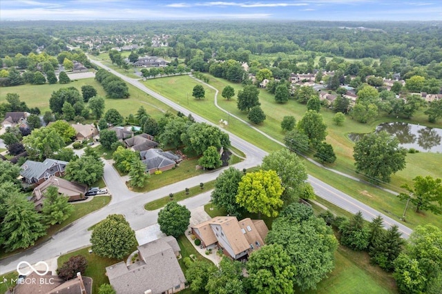 5298 Royal Troon Way, Avon, IN 46123 - aerial perspective of suburban area with a nearby body of water