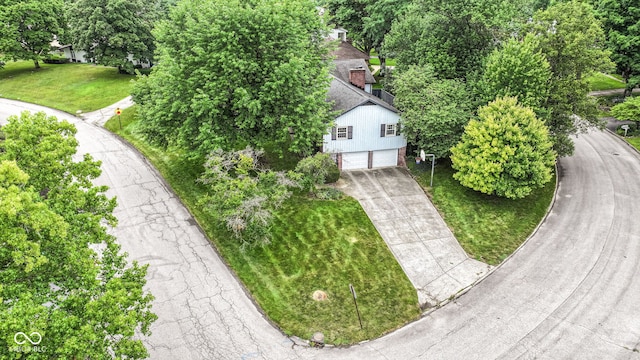 7014 Creekside Ln, Indianapolis, IN 46220 - aerial view of property and surrounding area