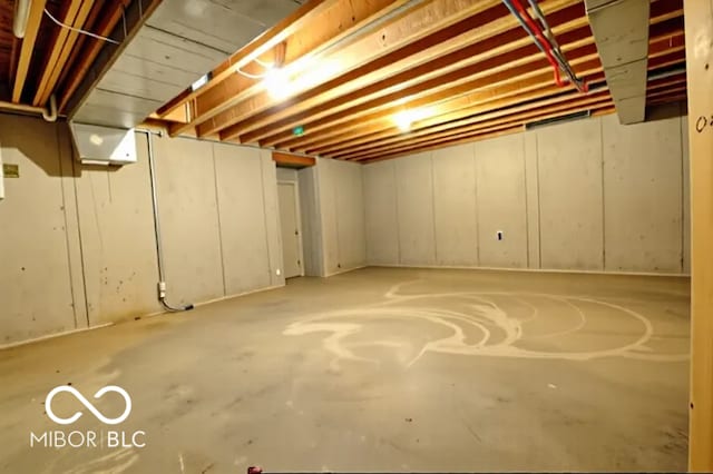 11275 Catalina Dr, Fishers, IN 46038 - view of unfinished basement