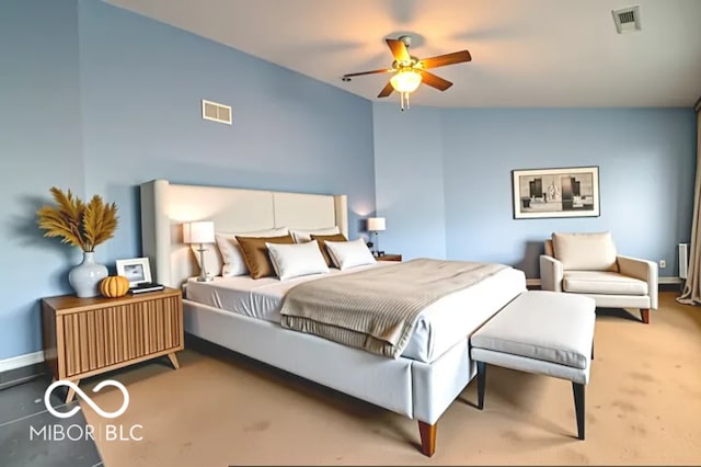 11275 Catalina Dr, Fishers, IN 46038 - bedroom featuring carpet flooring and ceiling fan